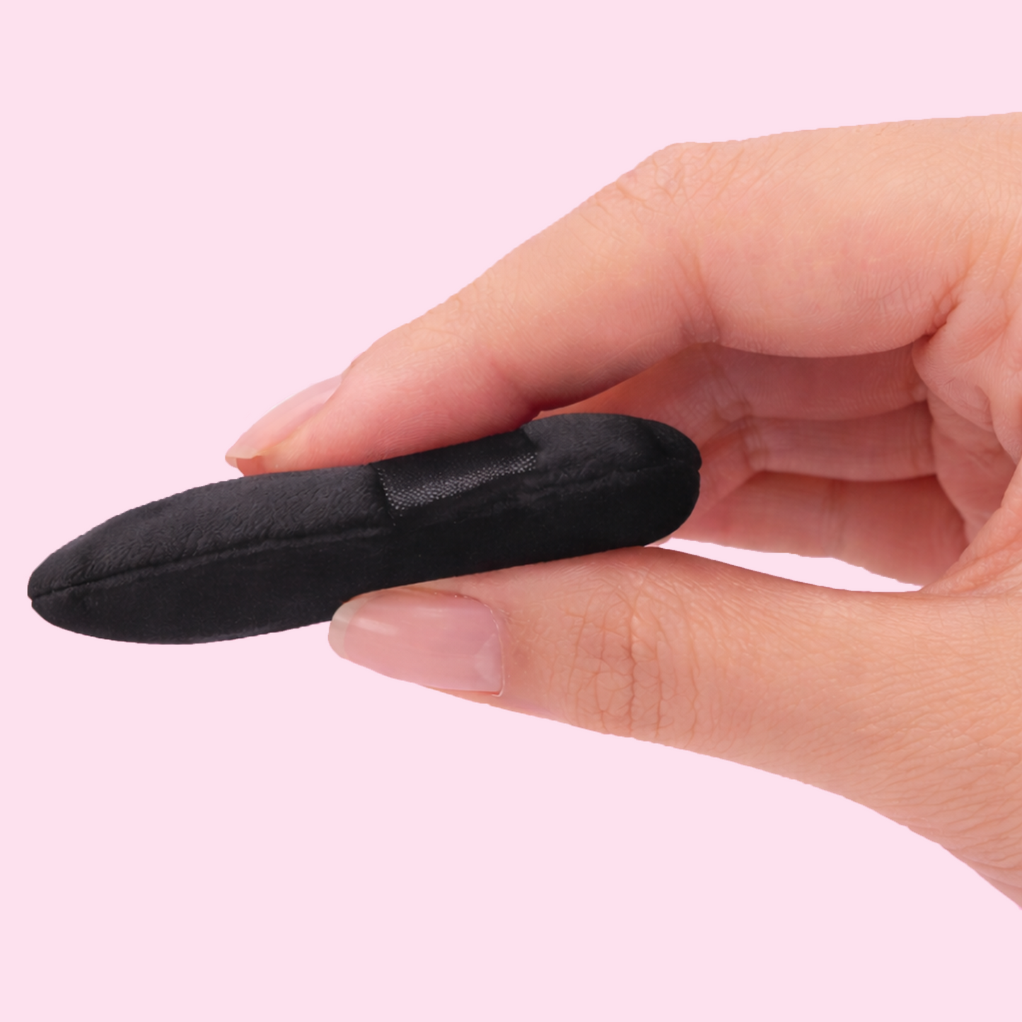 Ausmary® Ribbon Soft Velvet Triangle Powder Puff